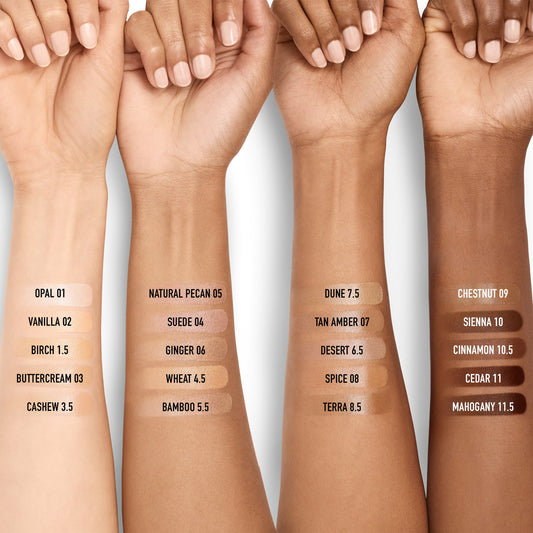 COMPLEXION RESCUE® Luminous Skin Tint Stick and ORIGINAL Mineral Veil® Set + Protect Brush