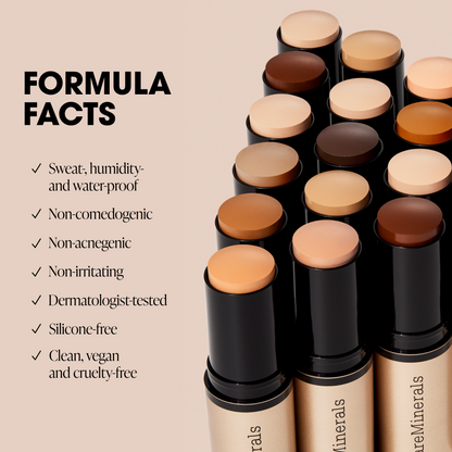 COMPLEXION RESCUE® Luminous Skin Tint Stick and ORIGINAL Mineral Veil® Set + Protect Brush