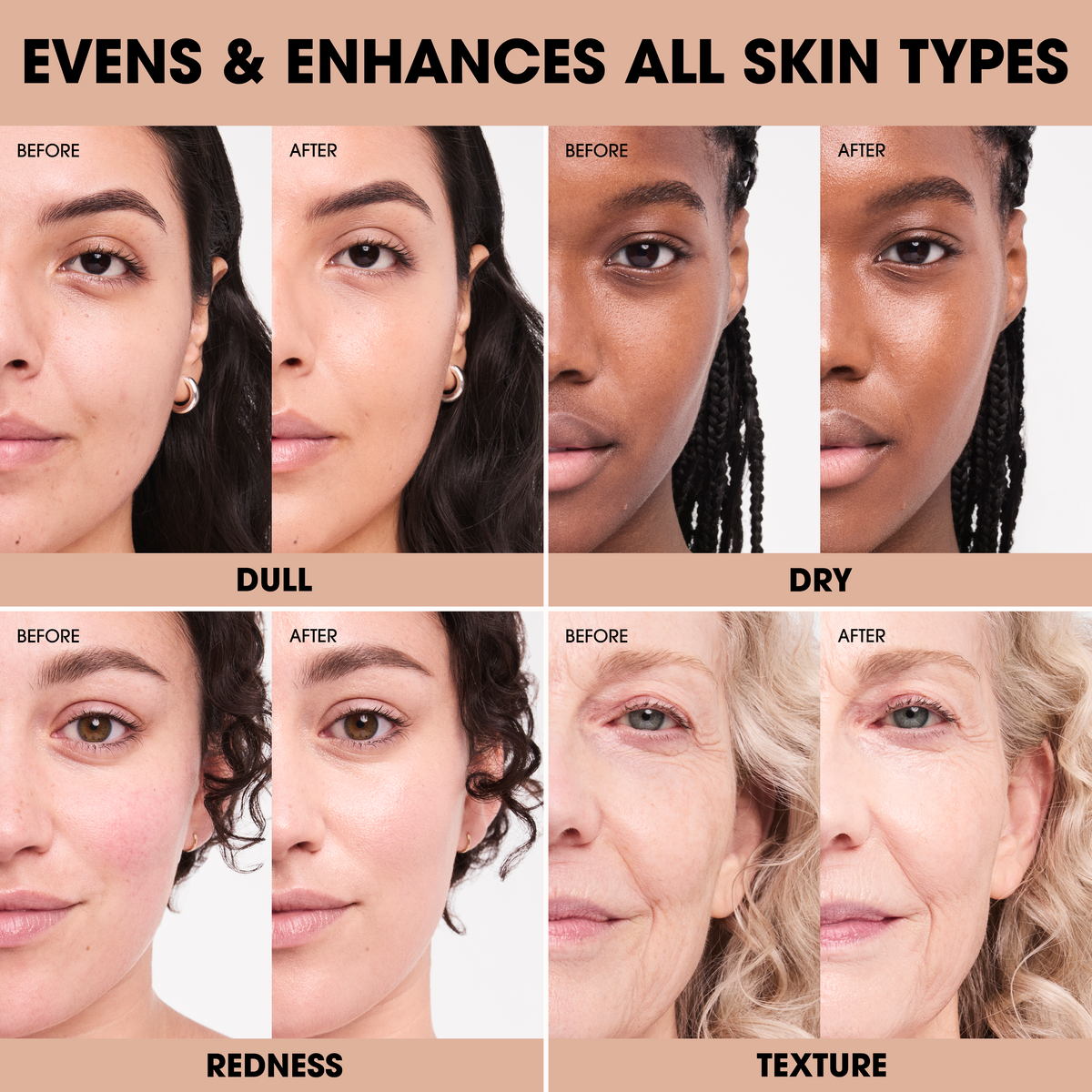 COMPLEXION RESCUE® Luminous Skin Tint Stick and Smoothing Face Brush